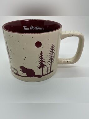 Tim Hortons Limited Edition 2019 Holiday Beaver Ceramic Mug